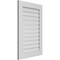 Ekena Millwork Vertical Surface Mount PVC Gable Vent: Functional, w/ 3-1/2"W x 1"P Standard Frame, 24"W x 36"H GVPVE24X3601SF - alternate 4
